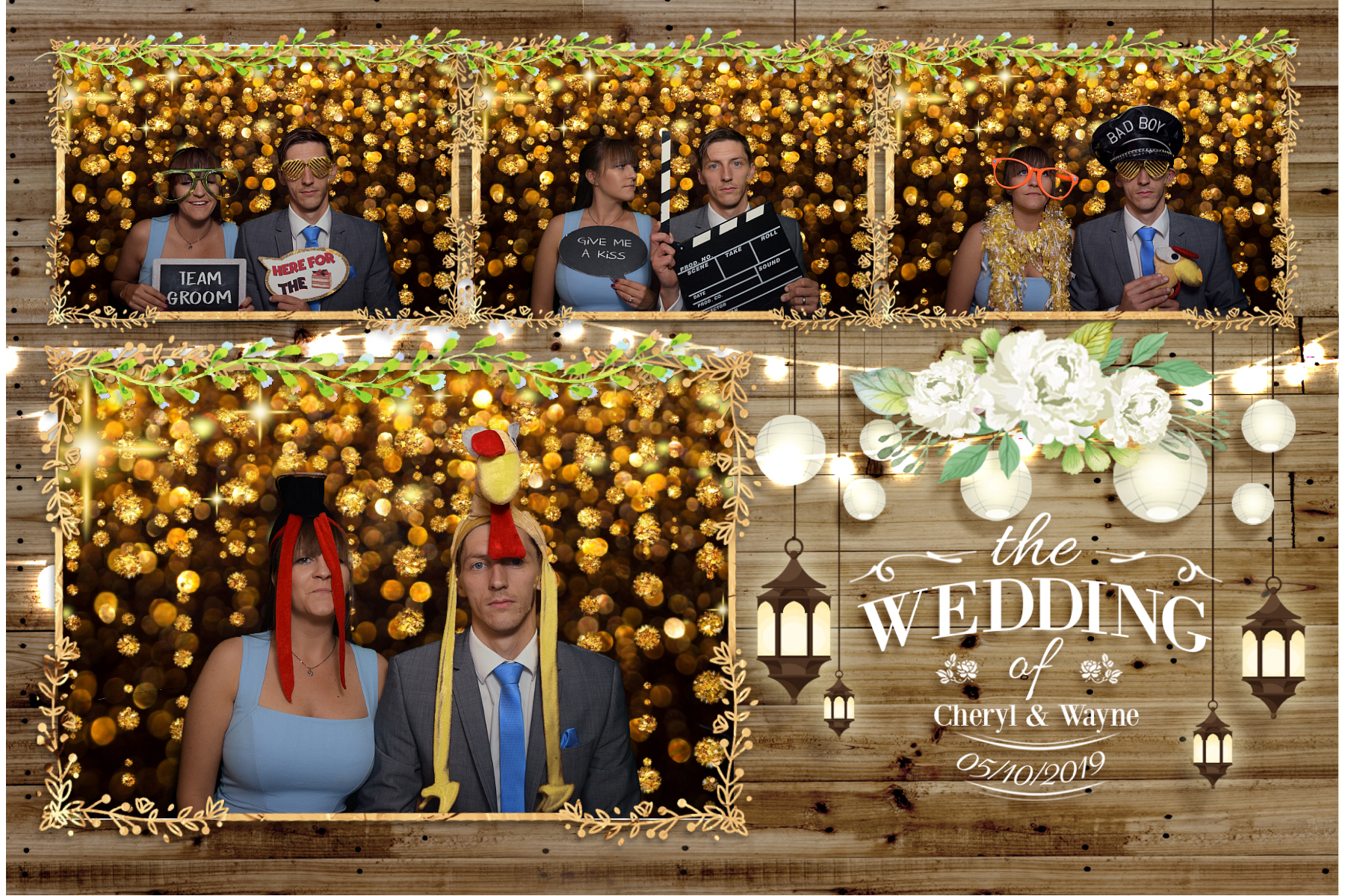 Cheryl & Wayne | View more photos from the event at gallery.blissbooth.co.uk/u/BlissBooth/Cheryl-Wayne